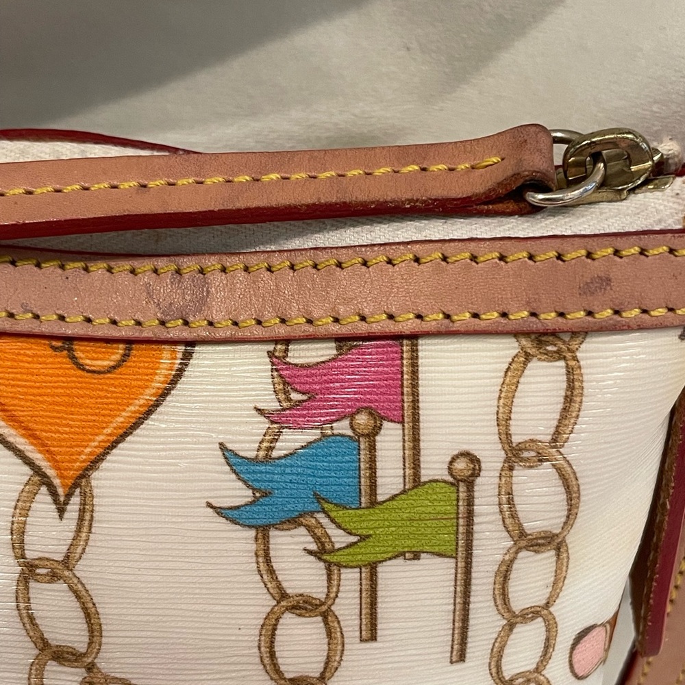 Dooney & Bourke Disney Charms White Letter Carrier - Picture 6 of 16